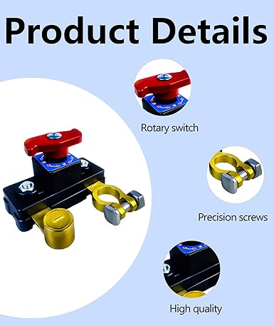 Car Battery Power Cut-Off Switch Breaker
