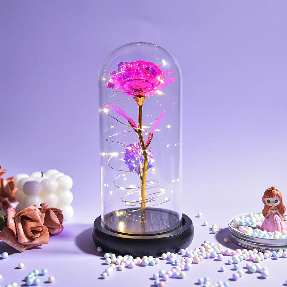 Enchanted Sparkly Rose