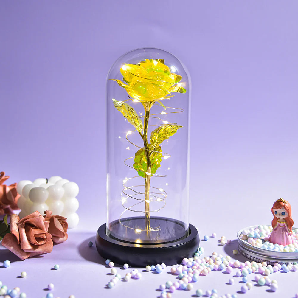 Enchanted Sparkly Rose