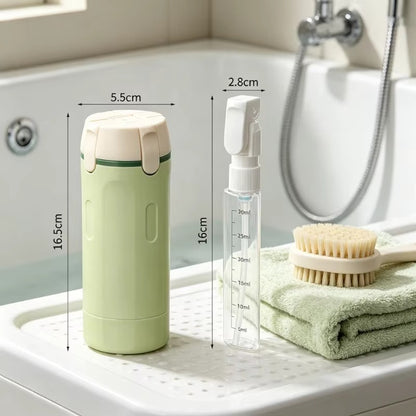 Portable Travel Dispenser 4in1