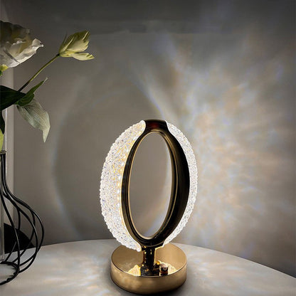 Crystal Acrylic Frame Crystal Lamp