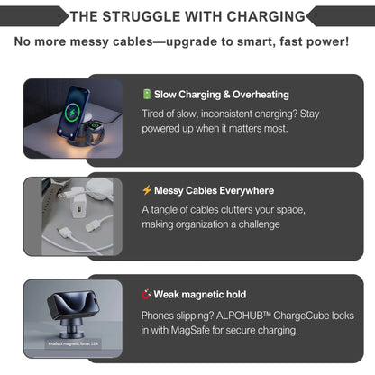 Magnetic 3 in 1 Wireless Charger